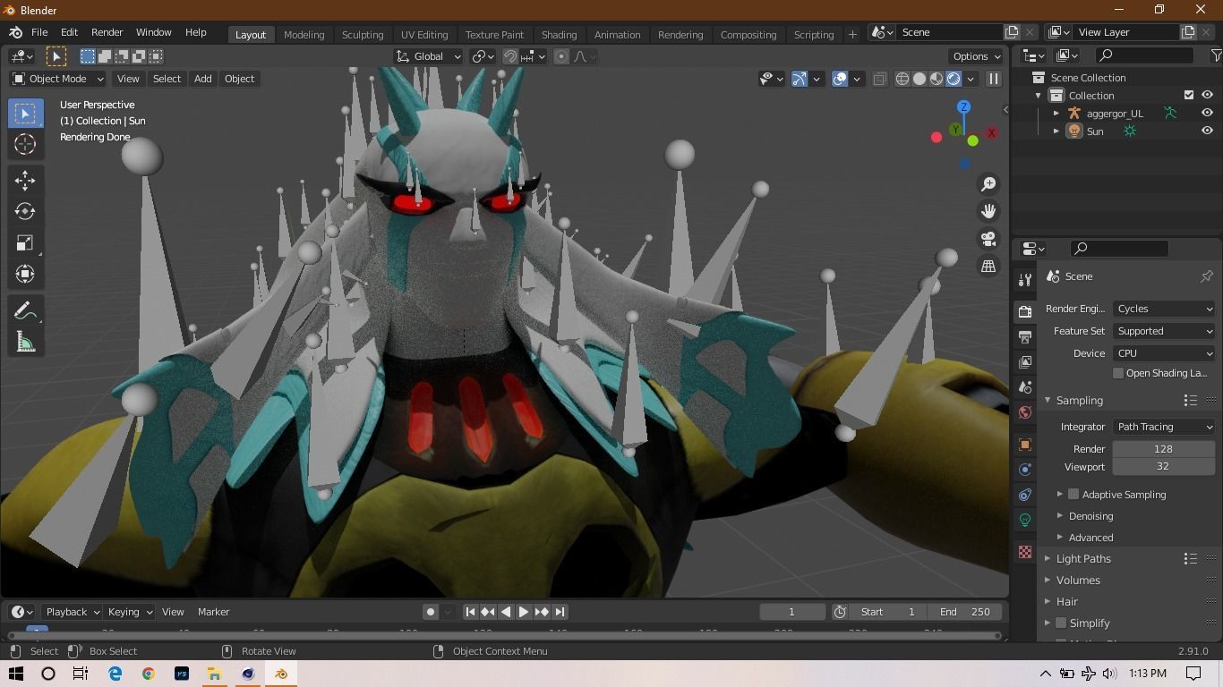 Ultimate Aggergor Ben 10 Ultimate alien 3d Model 3D model_4