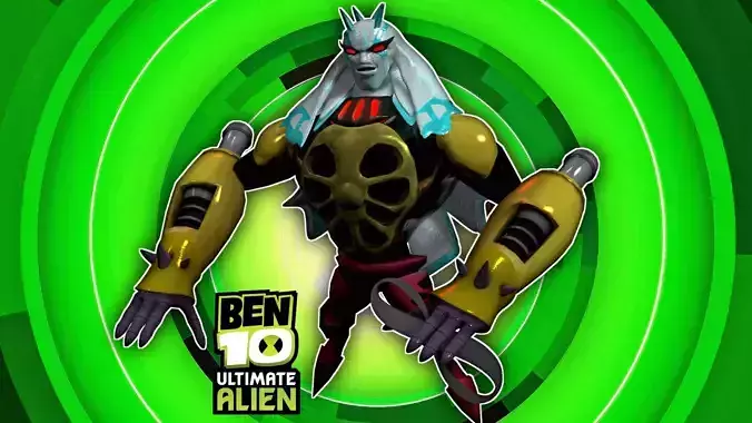 Ultimate Aggergor Ben 10 Ultimate alien 3d Model 3D model