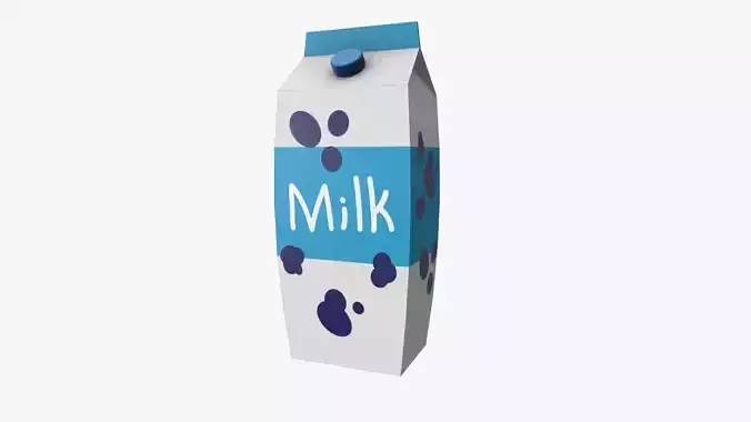 Cartoon Milk