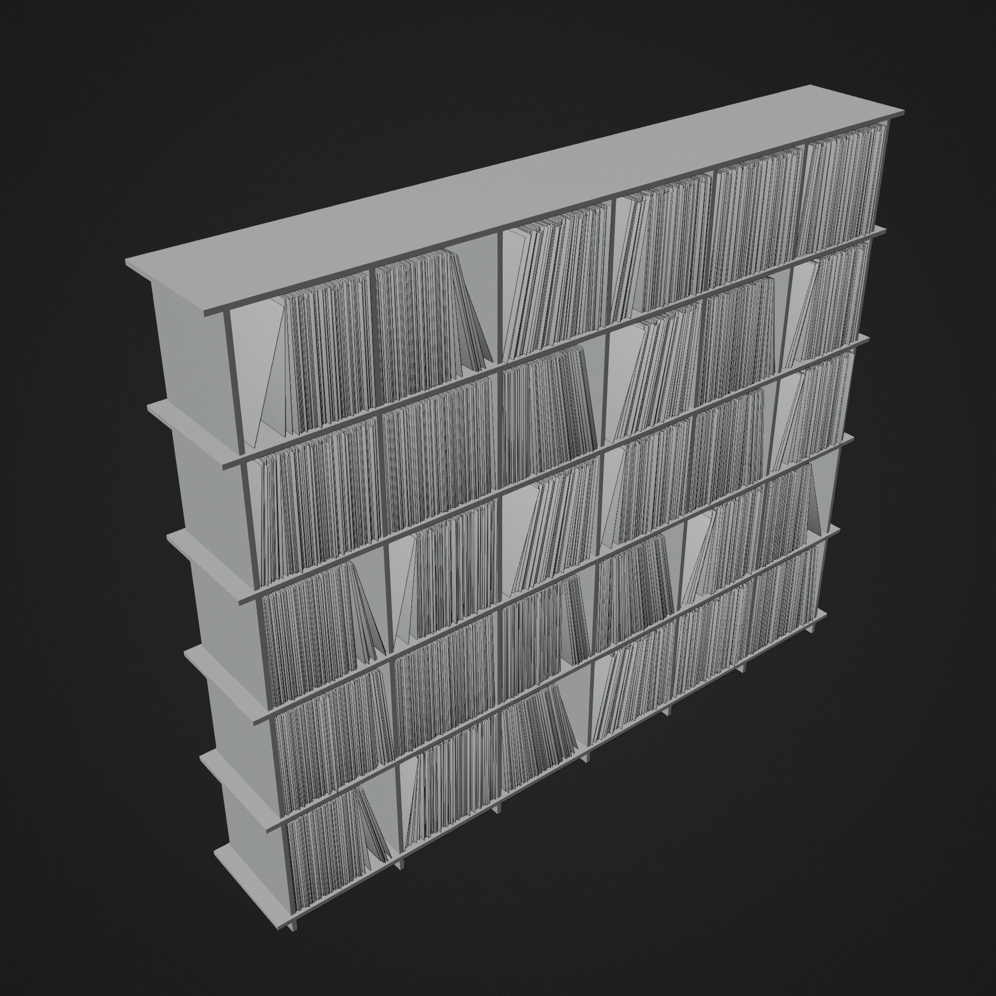 Vinyl Storage No42 3D model_13