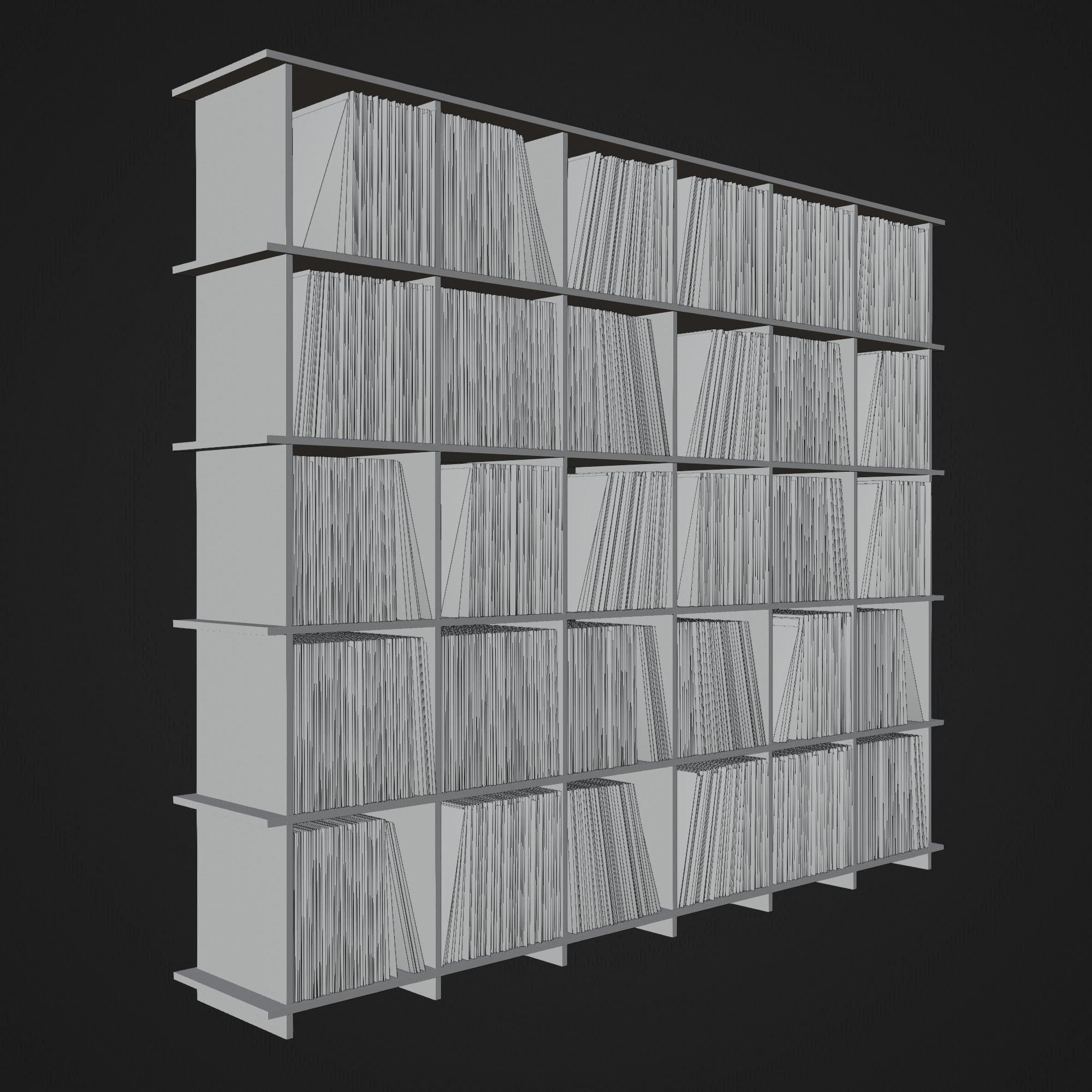 Vinyl Storage No42 3D model_11