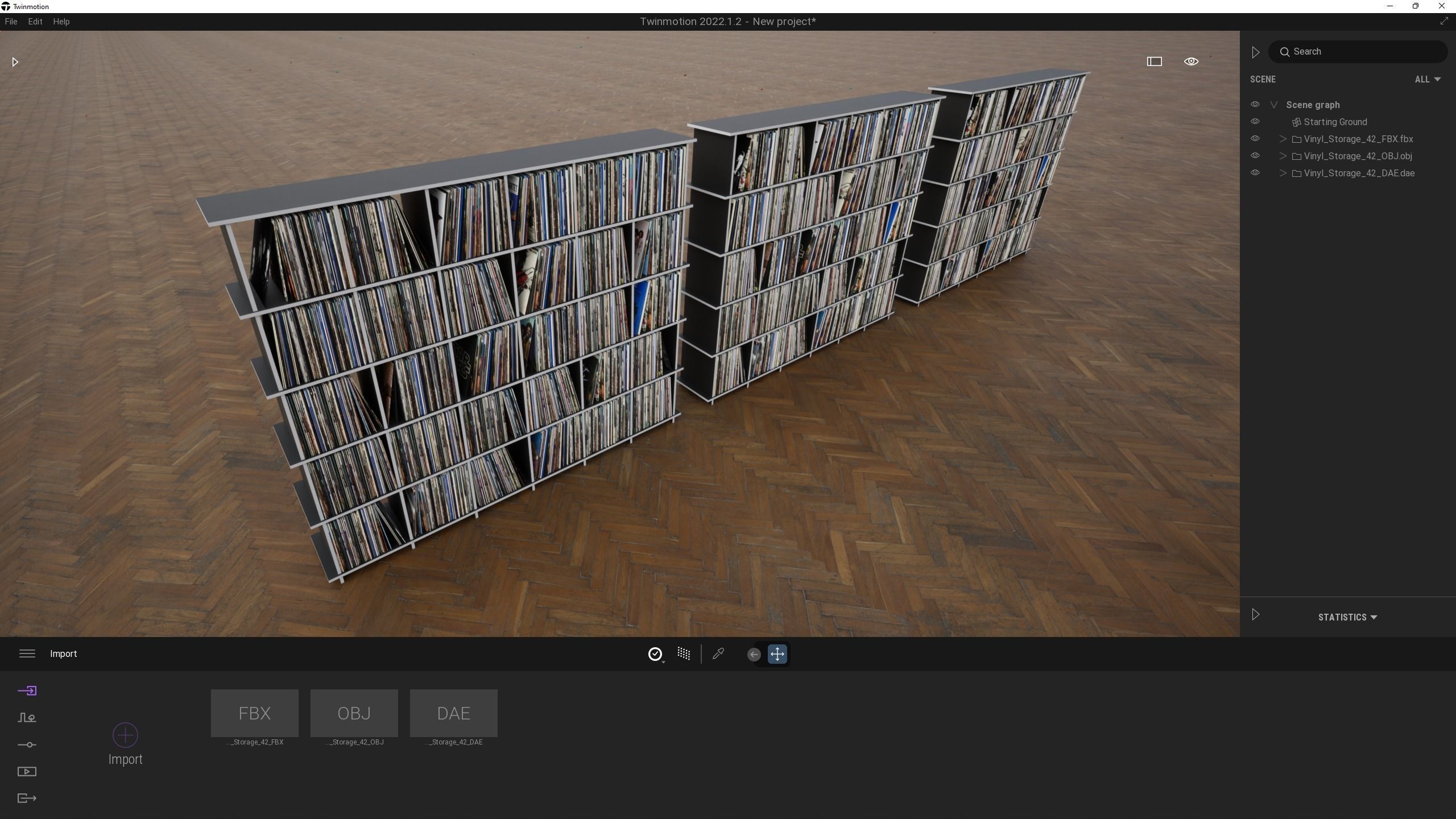 Vinyl Storage No42 3D model_10