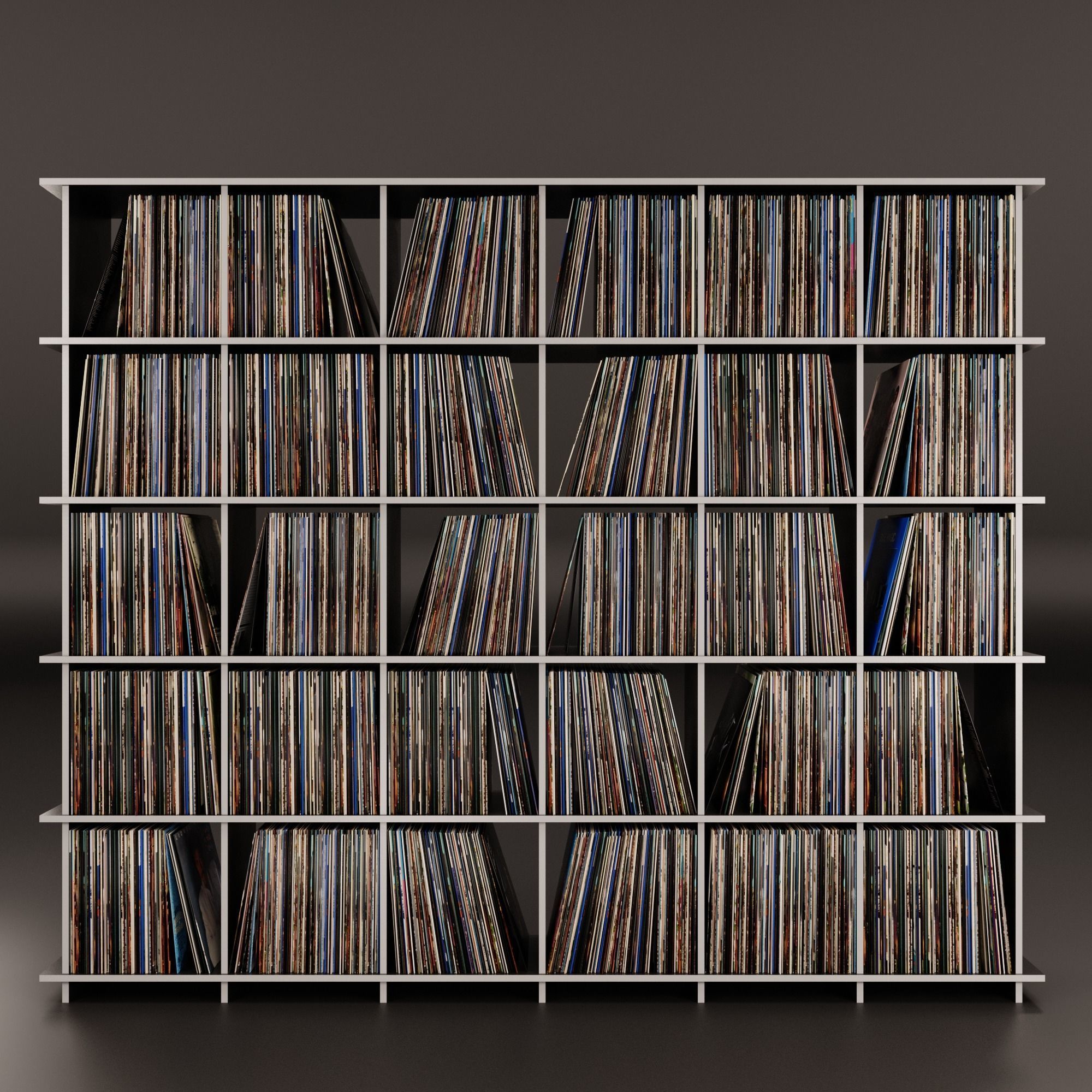 Vinyl Storage No42 3D model_2