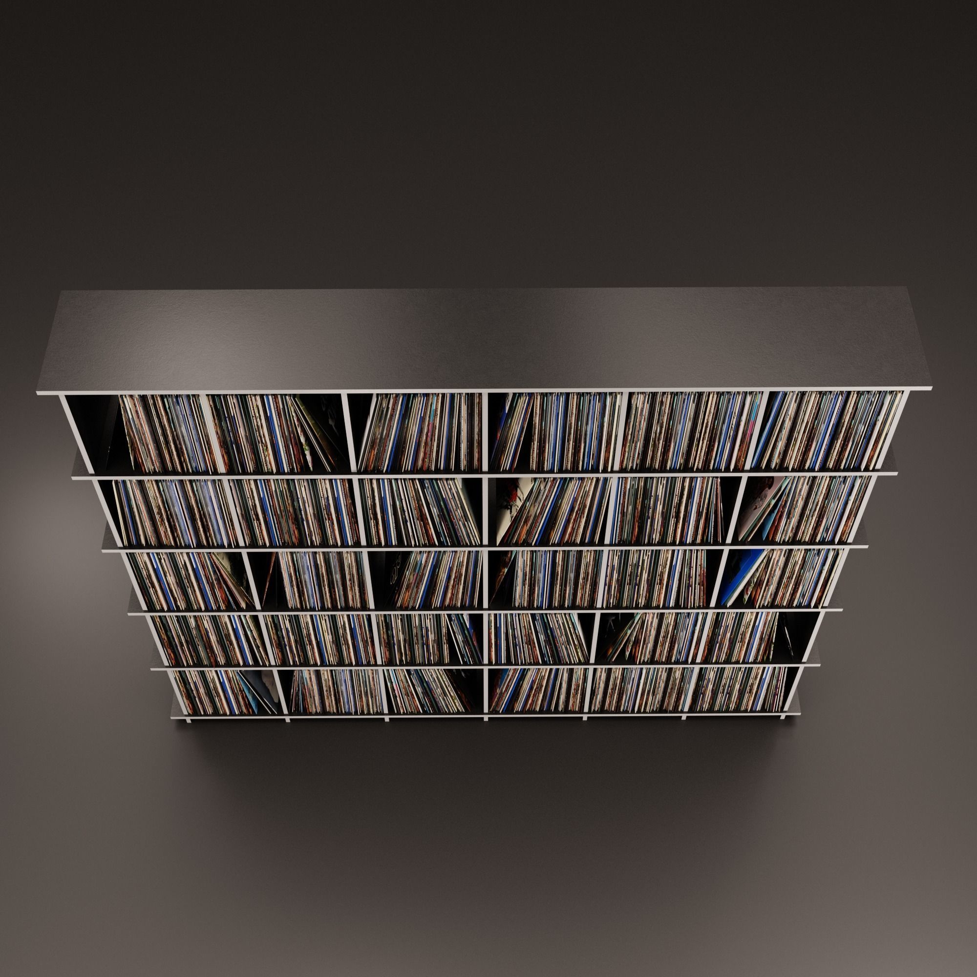 Vinyl Storage No42 3D model_7
