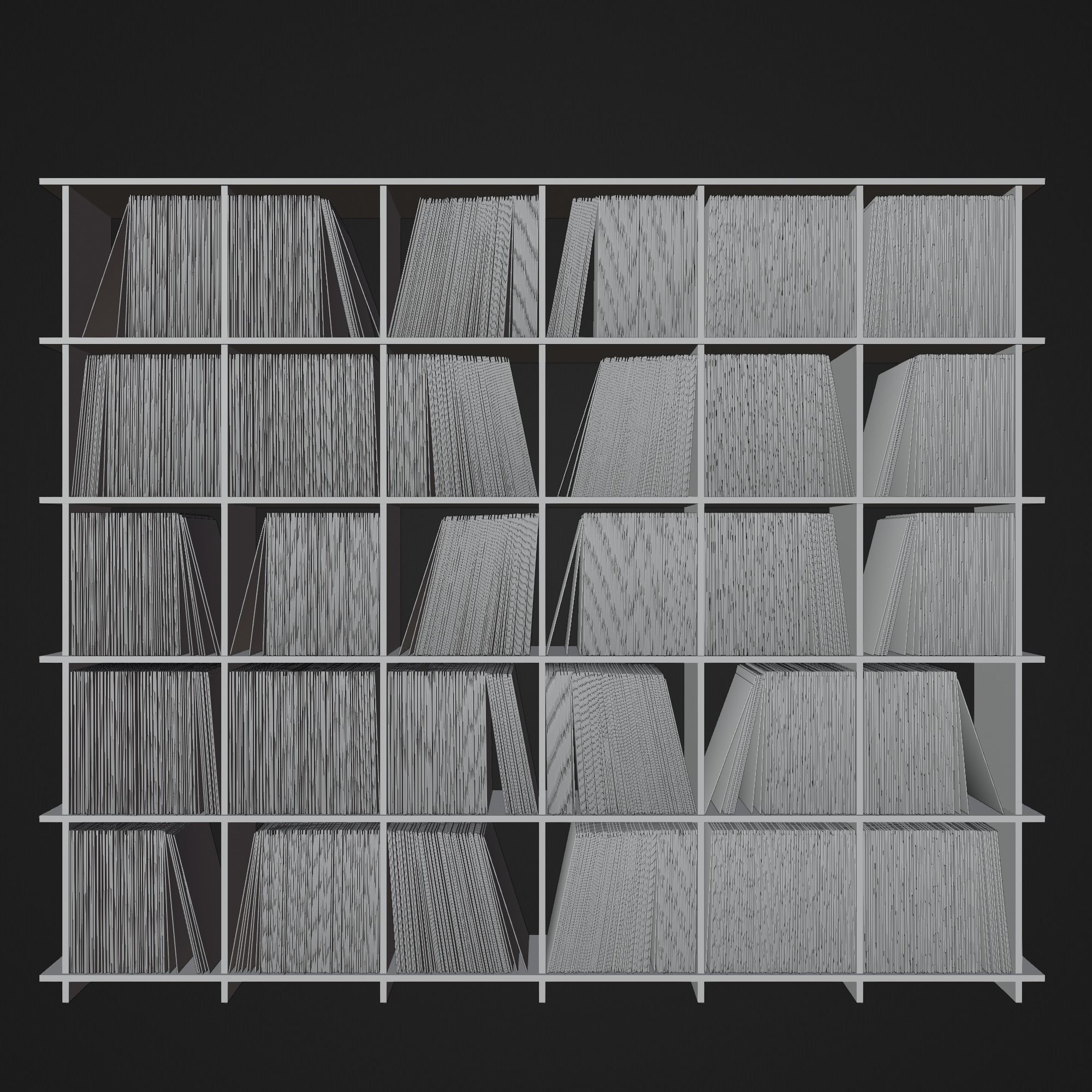 Vinyl Storage No42 3D model_12