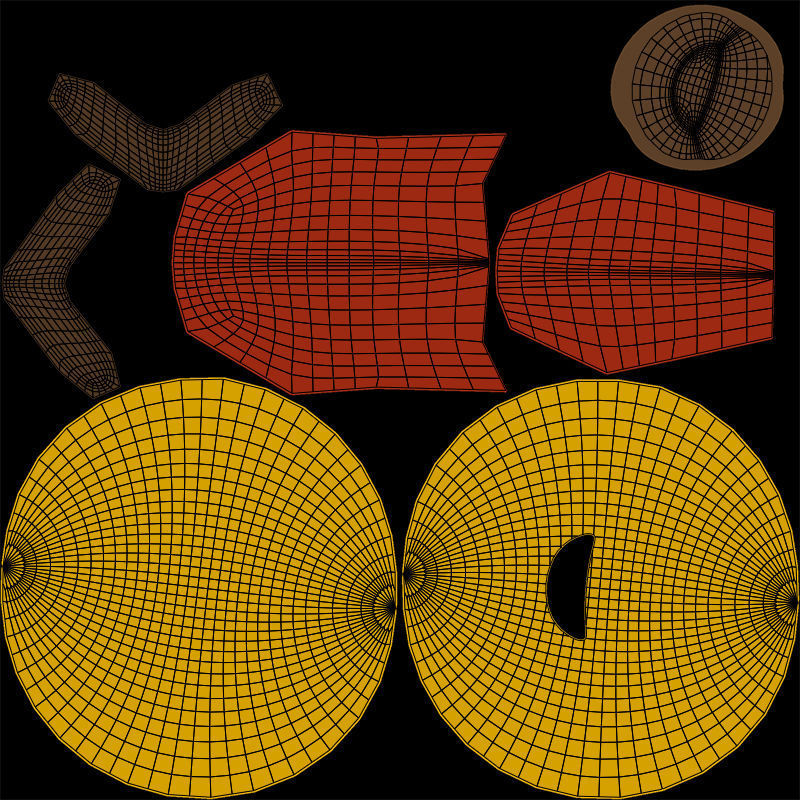 10 Emoticon Yellow Ball Pack 3D model_37