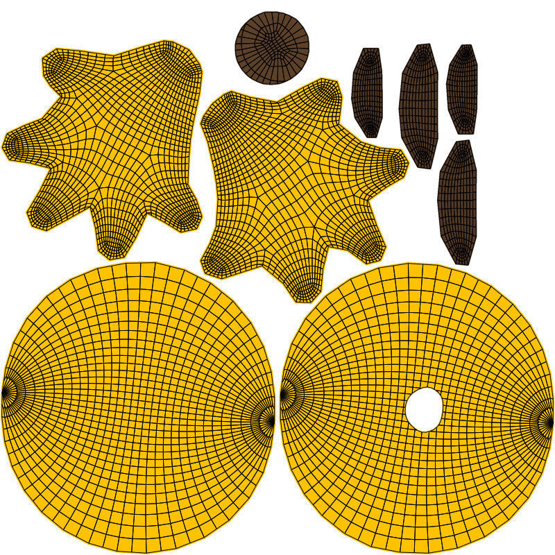 10 Emoticon Yellow Ball Pack 3D model_17