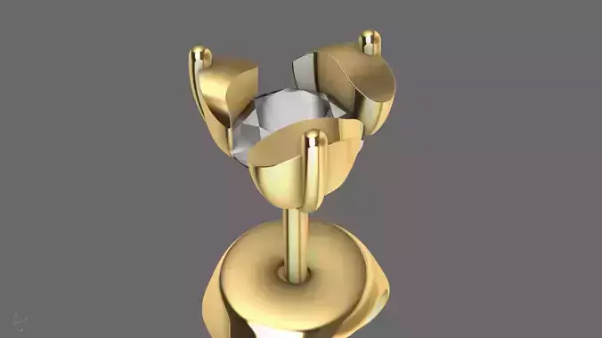 4 mm diamond earrings studs stl verified 