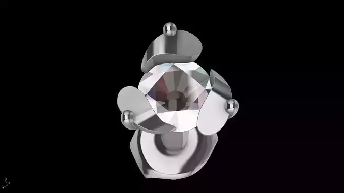 1and half mm diamond earrings studs stl verified 