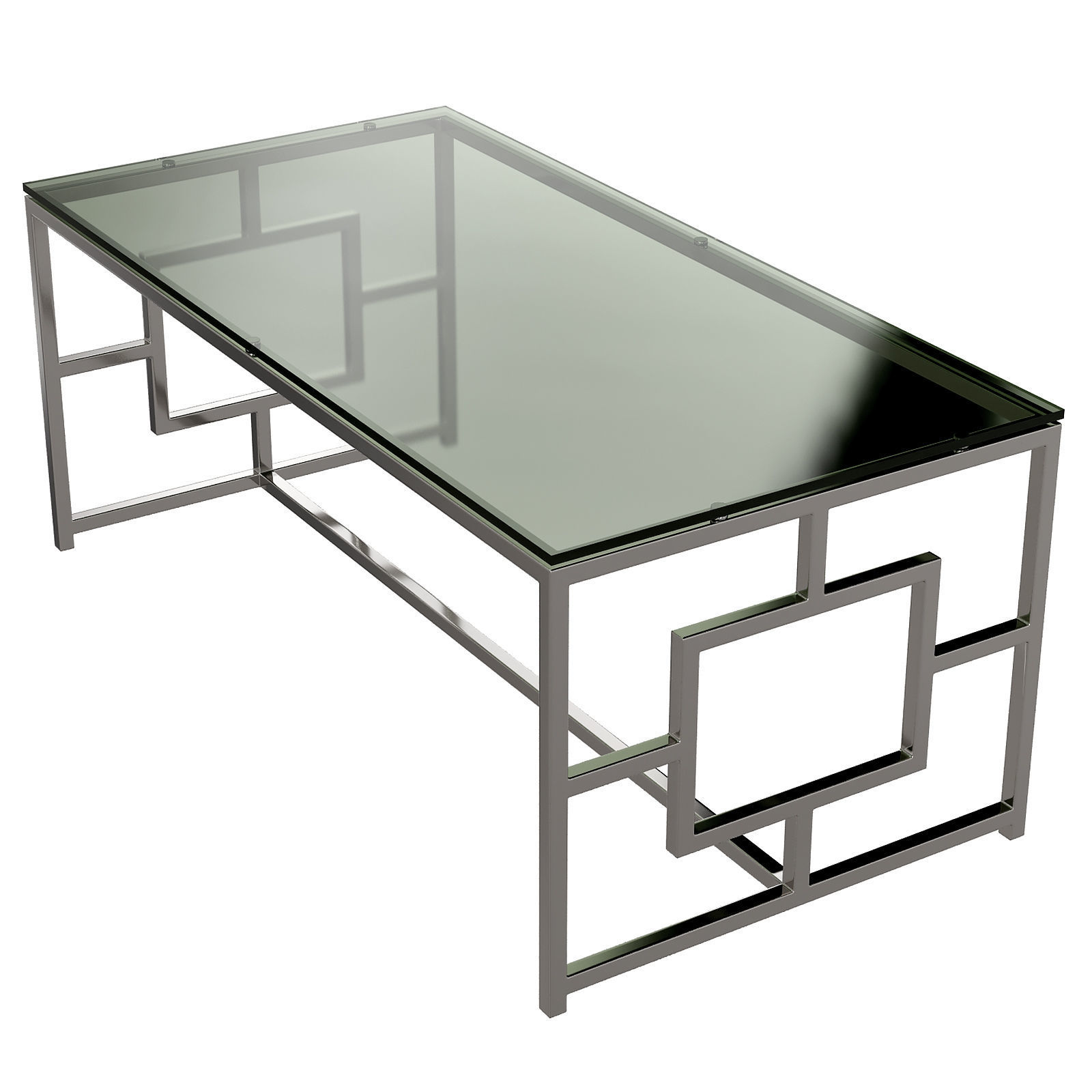 Kaster Coffee Table by House of Hampton 3D model_4