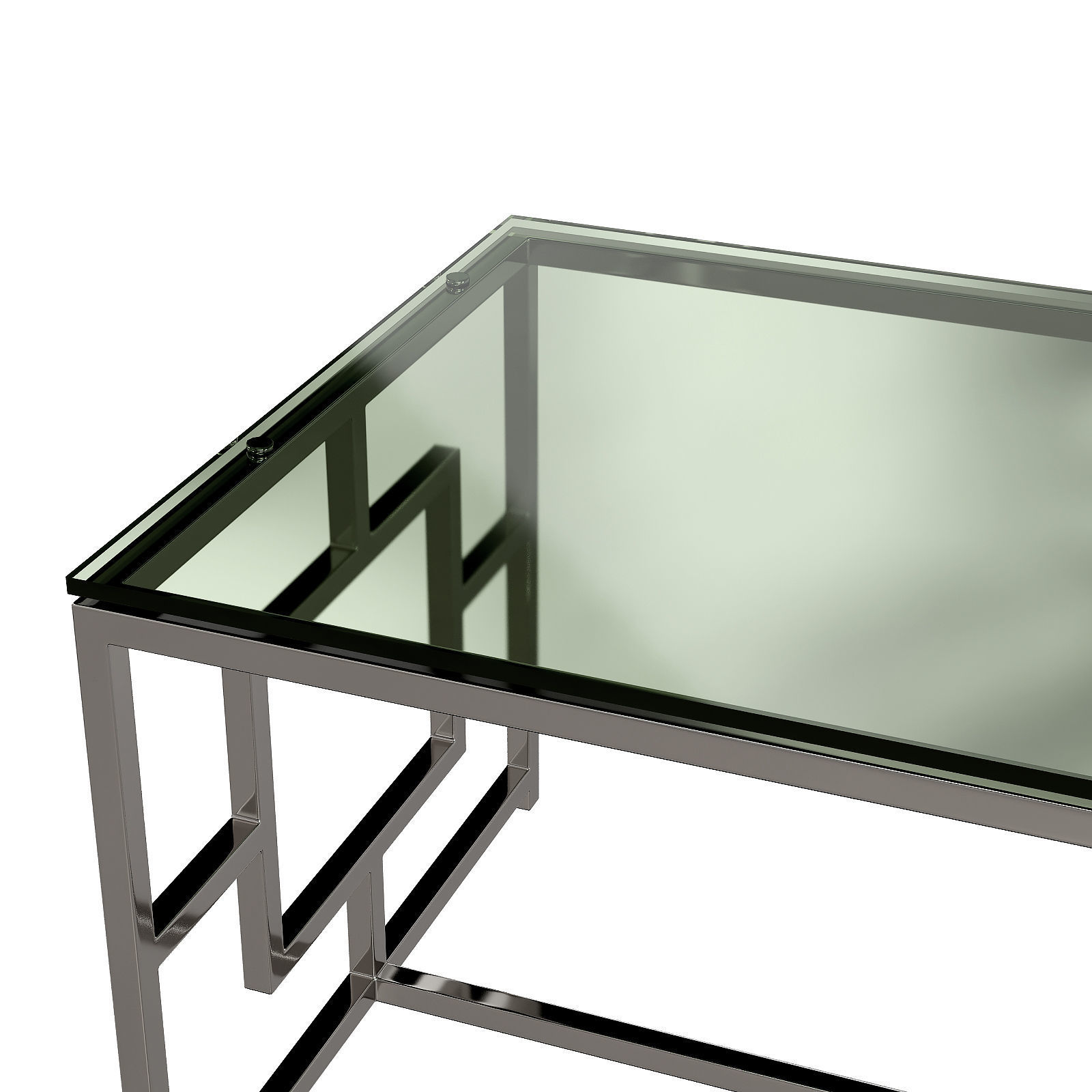 Kaster Coffee Table by House of Hampton 3D model_6