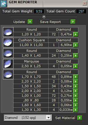 cat ring with gems 3D print model_4