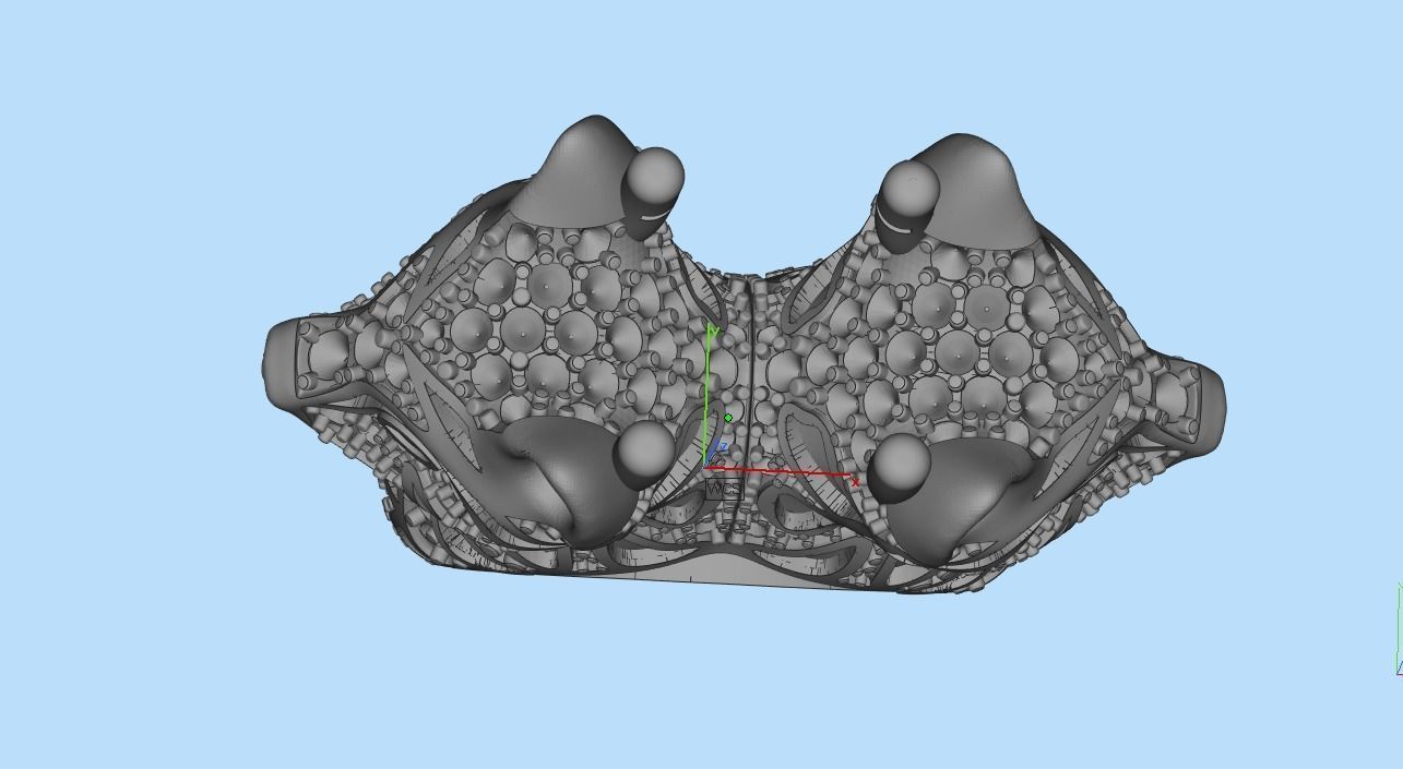 cat ring with gems 3D print model_48