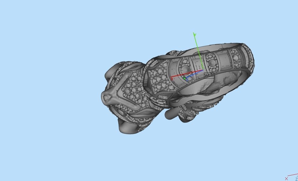 cat ring with gems 3D print model_46