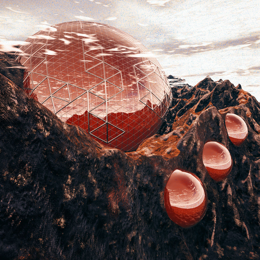 Steampunk hardcore cool scene creative scene Low-poly 3D model_4