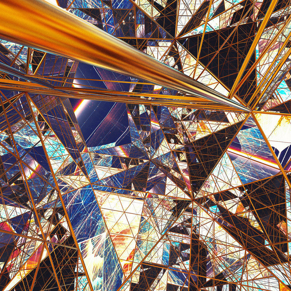 Steampunk hardcore cool scene creative scene Low-poly 3D model_1