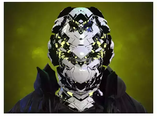 Sci-Fi Helmet Space Astronaut Character Robot 33