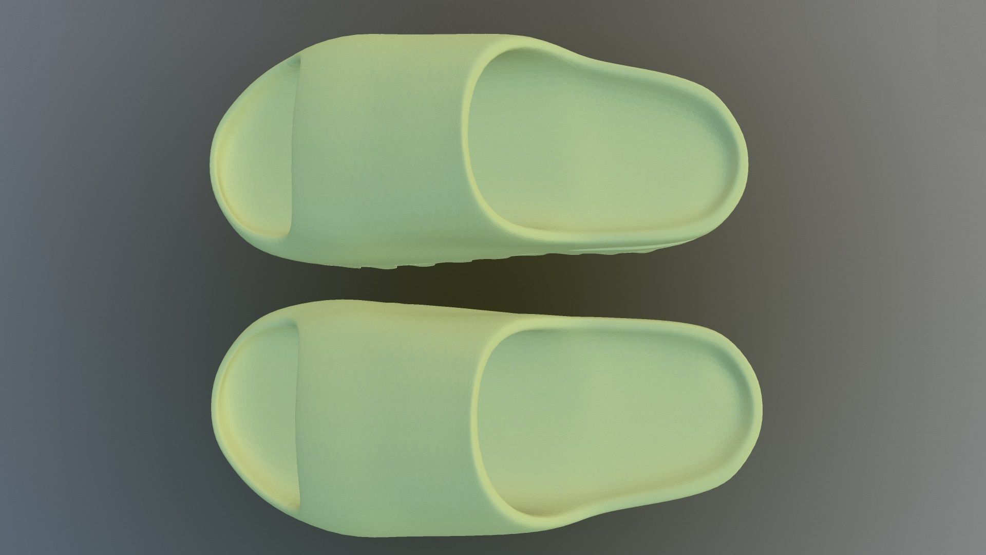 ADIDAS YEEZY SLIDE SHOES PBR Low-poly 3D model_7