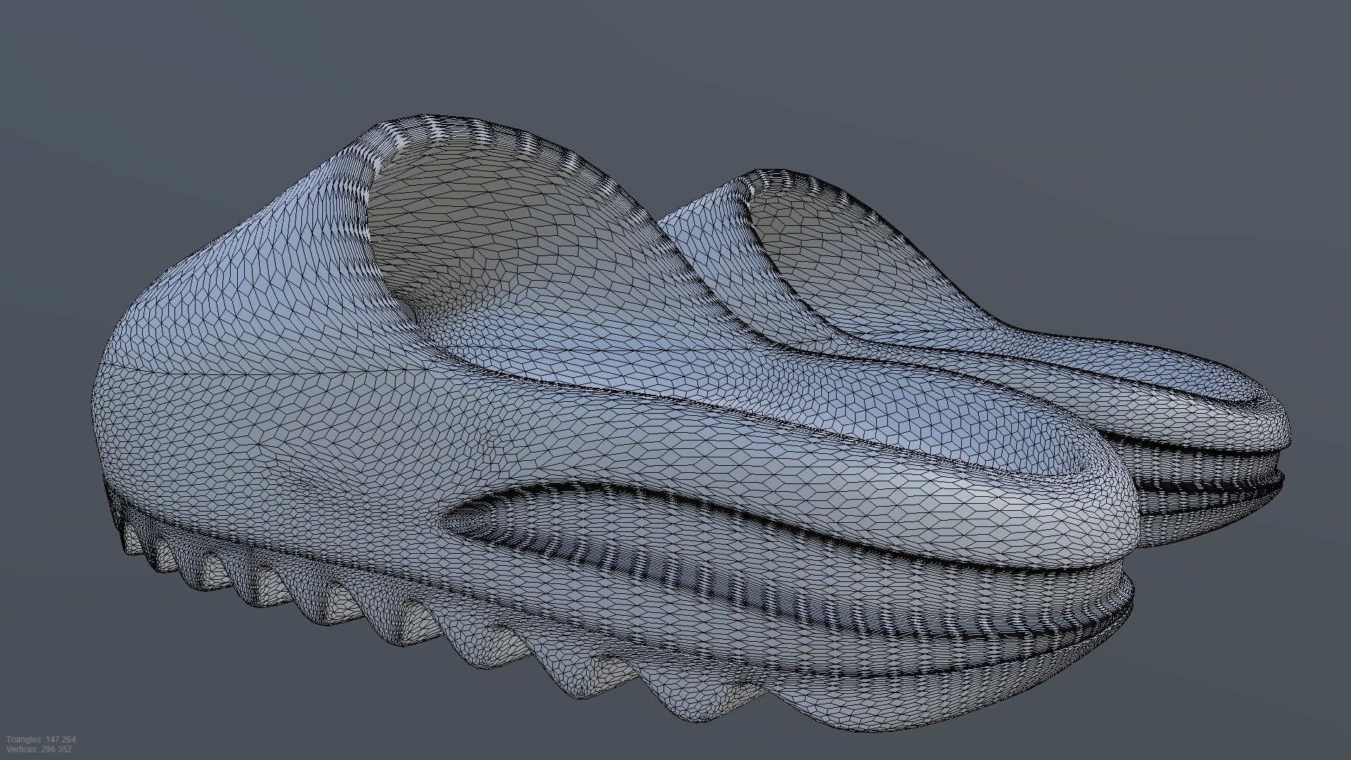 ADIDAS YEEZY SLIDE SHOES PBR Low-poly 3D model_6