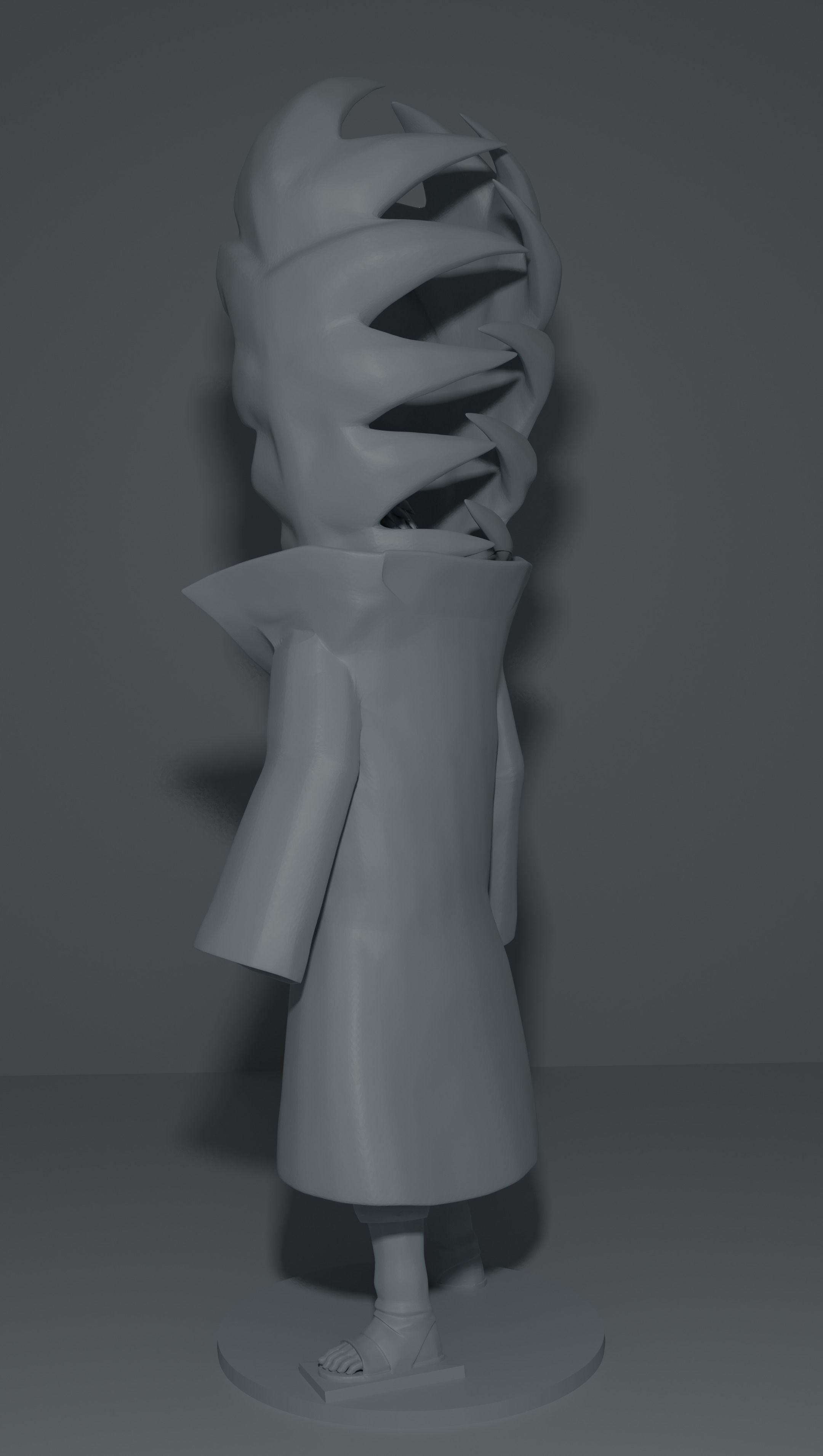 Akatsuki Zetsu 3D print model_1