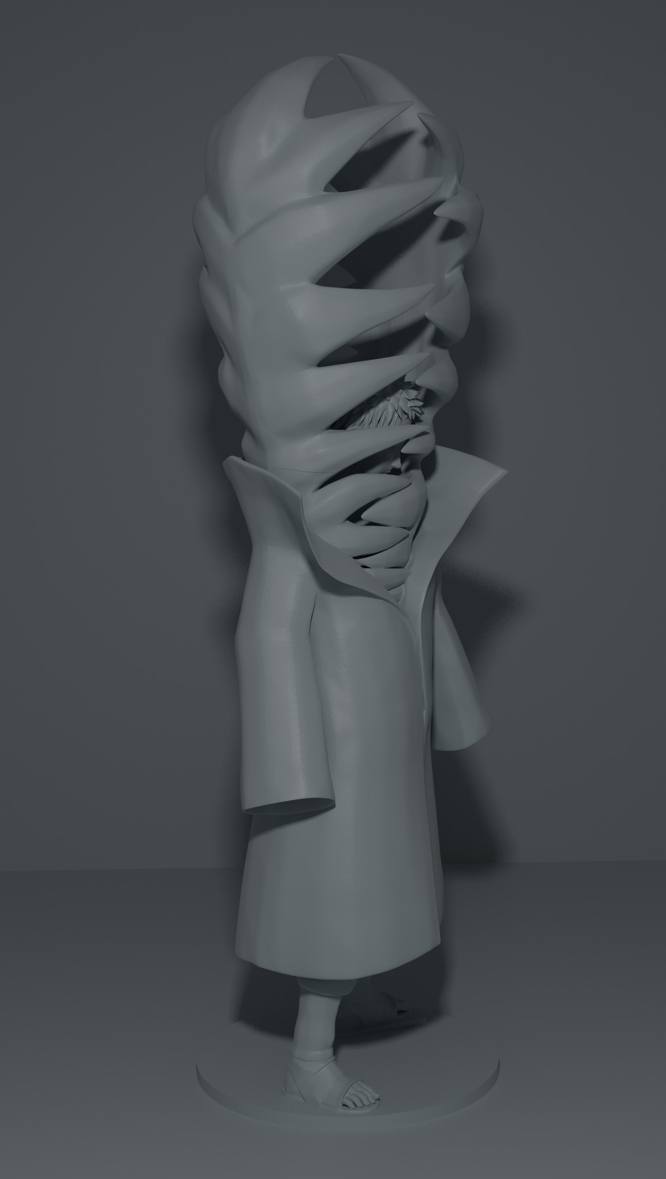 Akatsuki Zetsu 3D print model_3