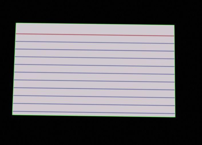 Index Card Low-poly 3D model_5