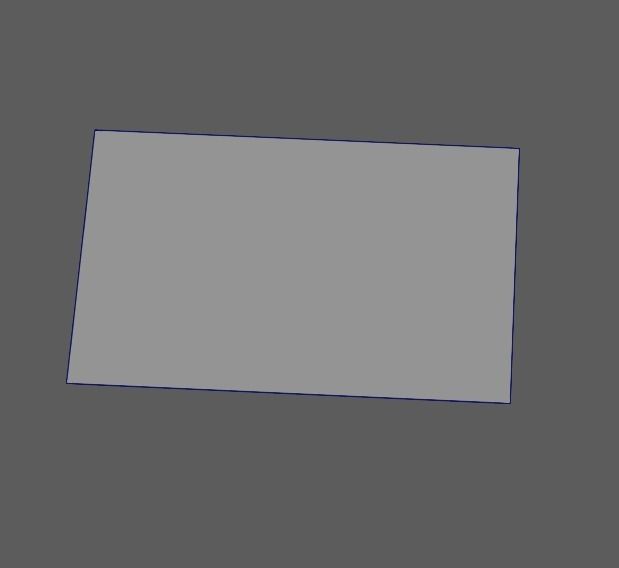 Index Card Low-poly 3D model_4