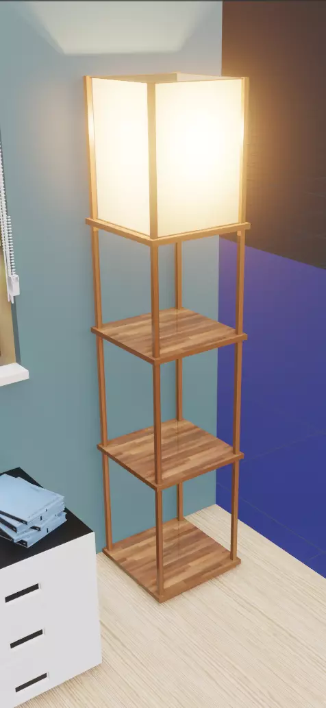 Floor Lamp Free 3D model