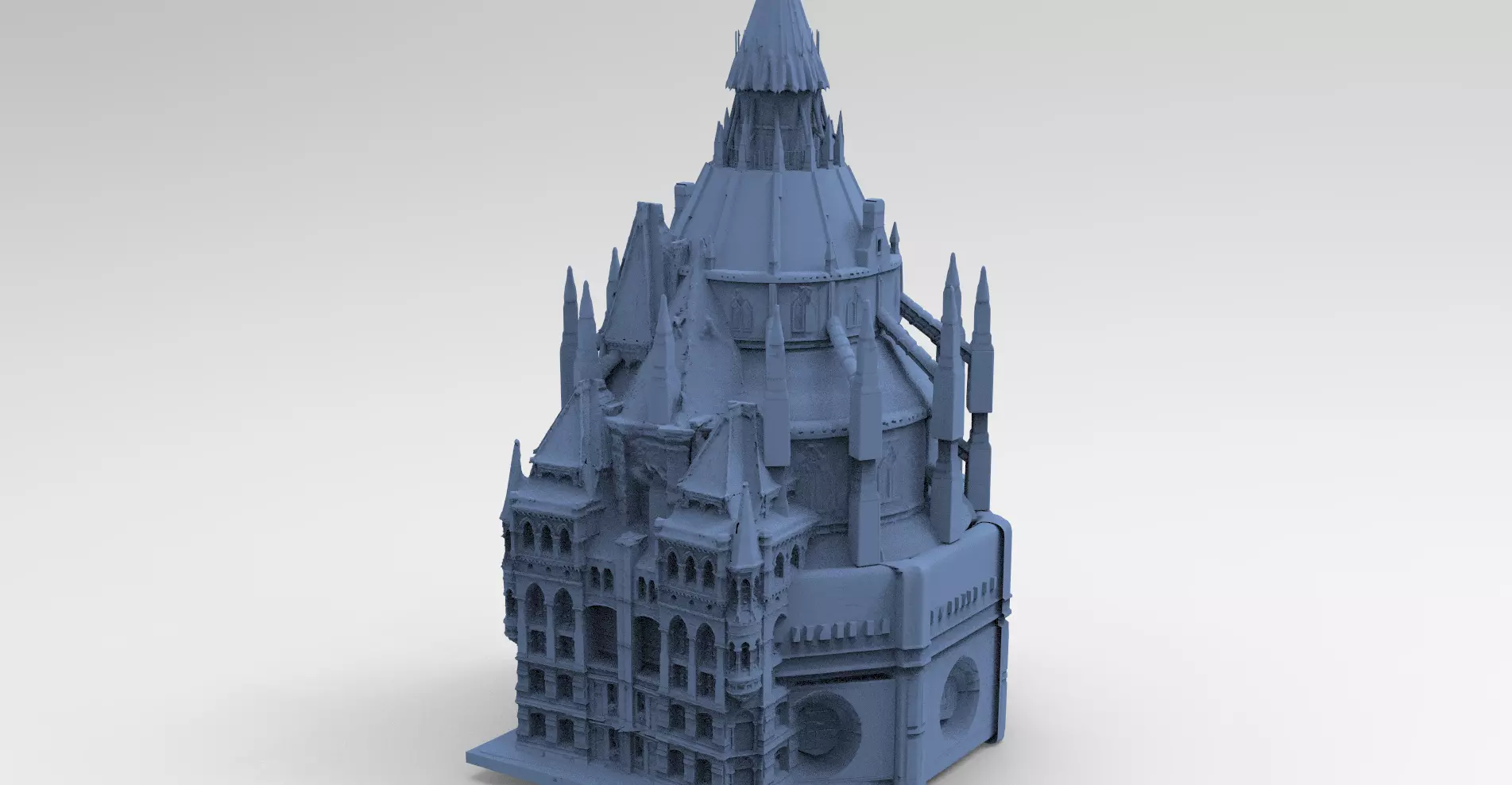 Minister for magic Tower 5  3D model_0