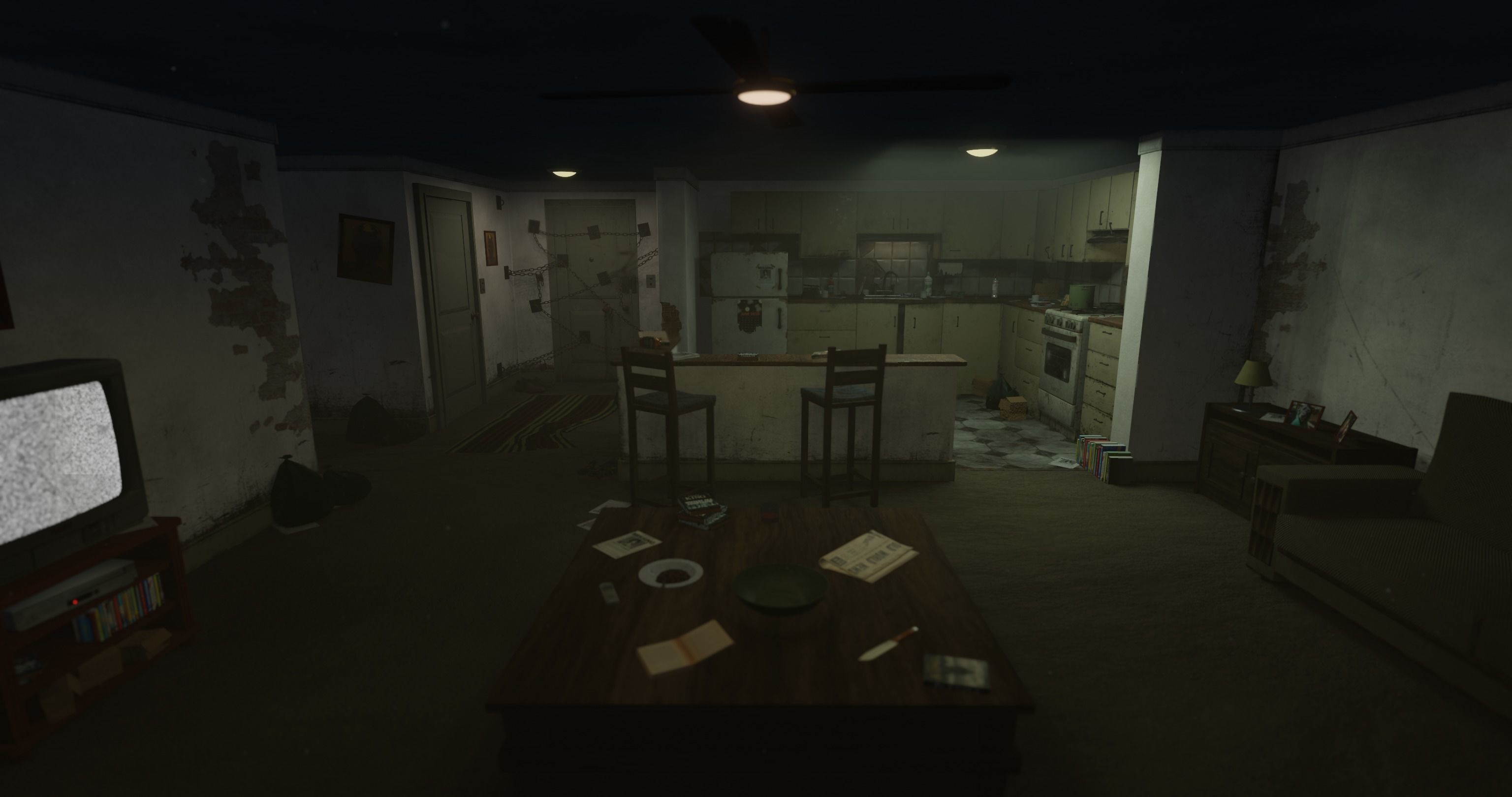 Silent hill the room  apartment 302 3D model_2