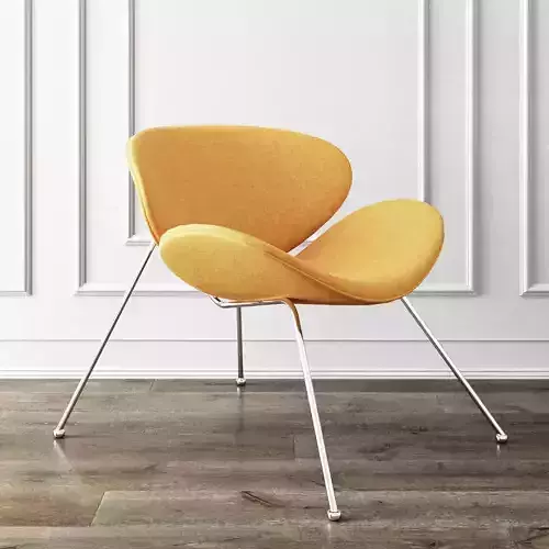 Replica of an orange slice 3D model
