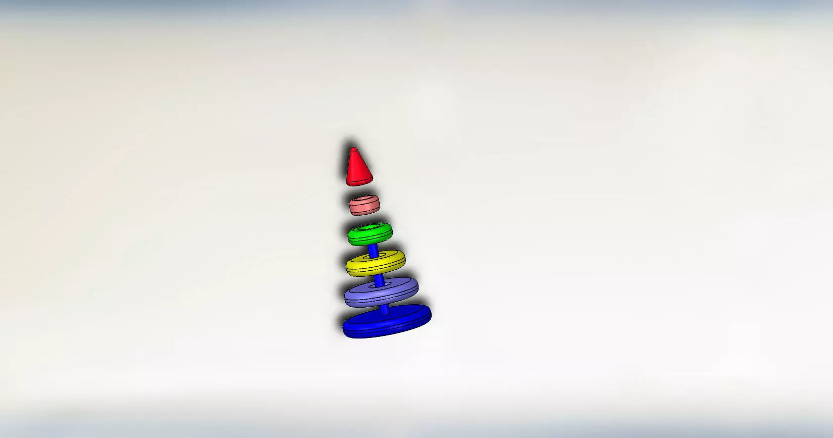 child pyramid 3D print model_0