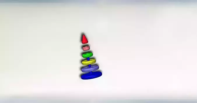 child pyramid 3D print model