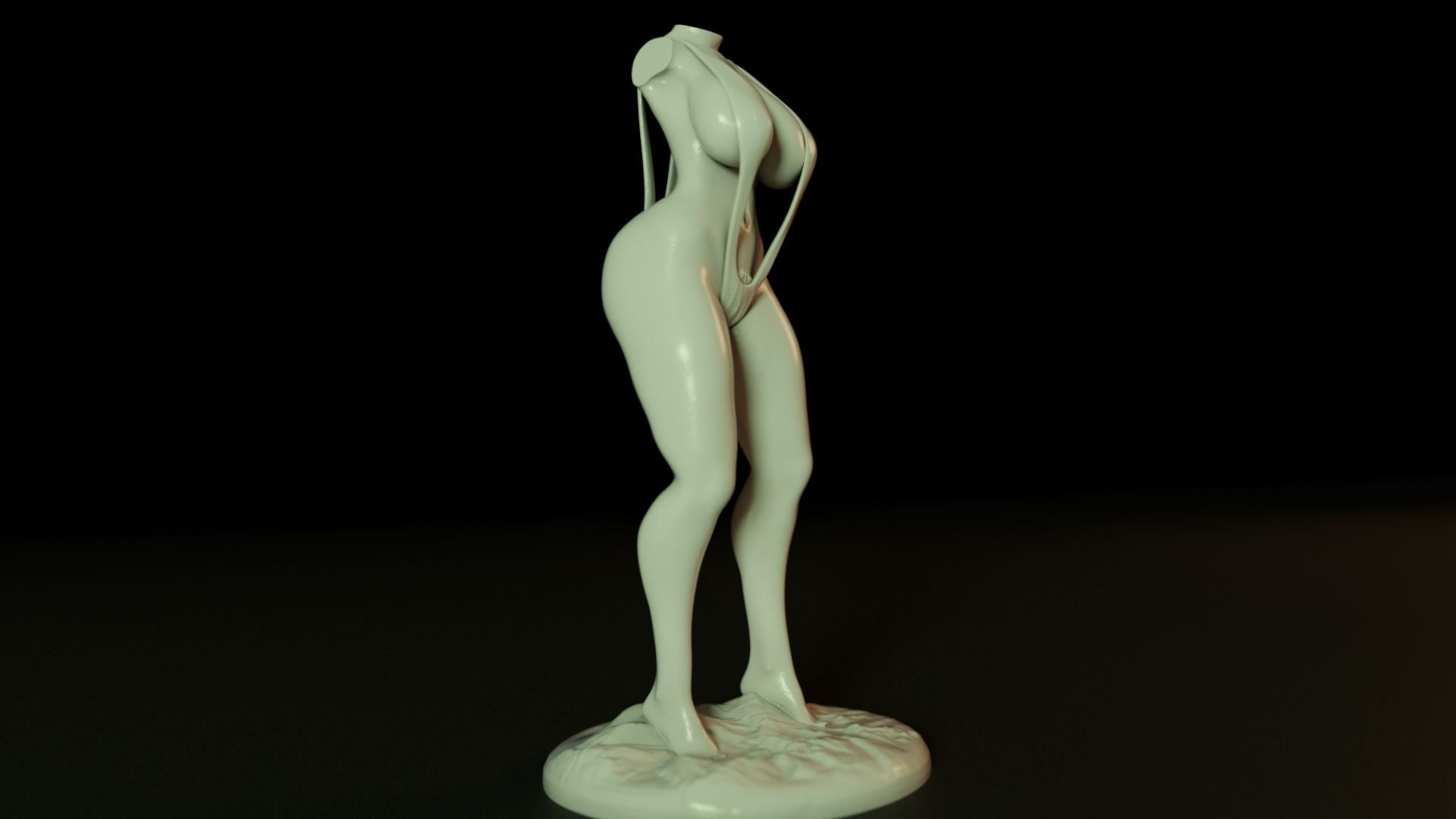 Sexy Woman Statue 11 3D print model_18