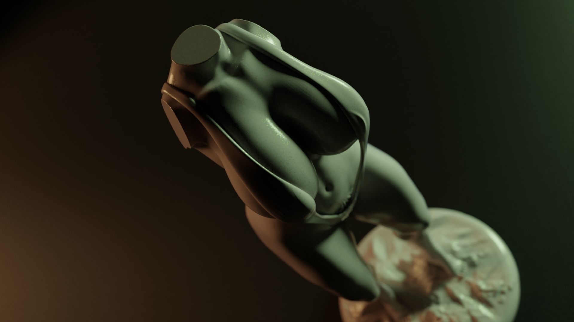 Sexy Woman Statue 11 3D print model_28