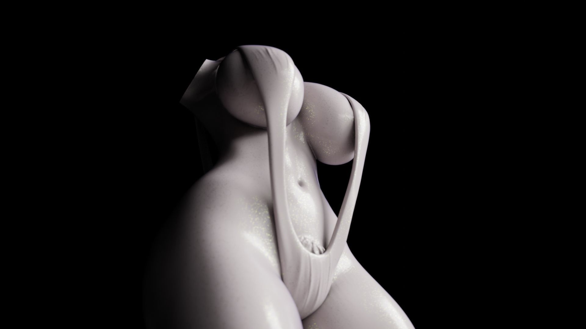 Sexy Woman Statue 11 3D print model_31
