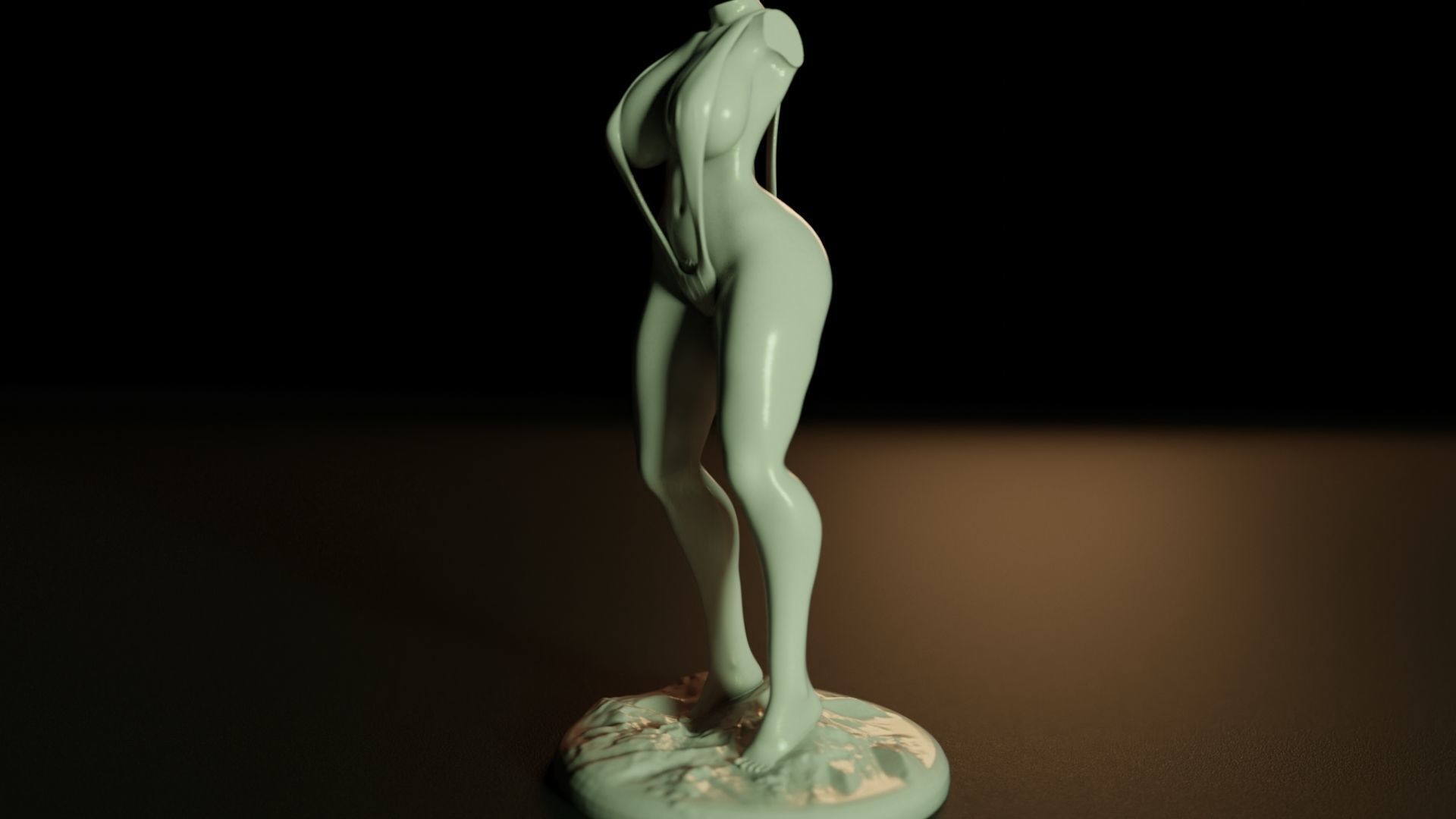 Sexy Woman Statue 11 3D print model_27