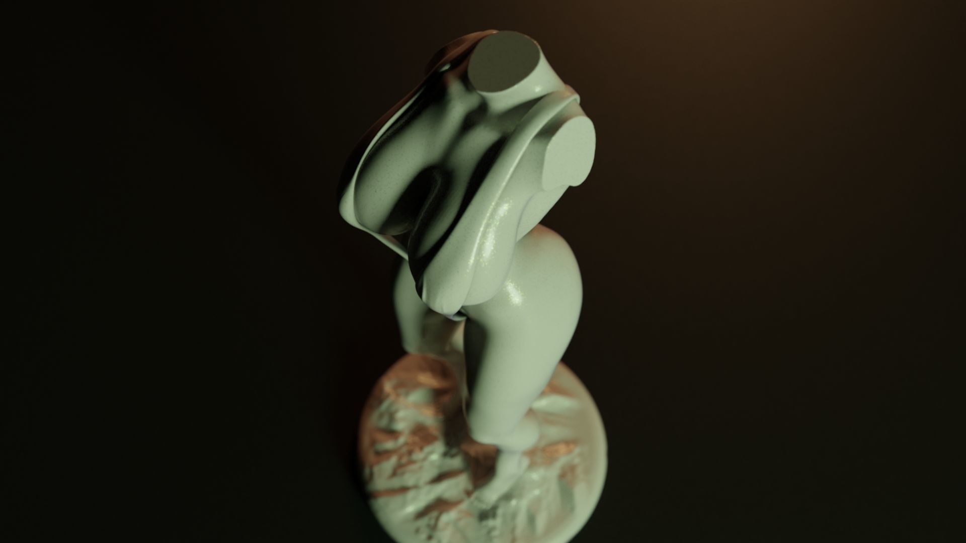 Sexy Woman Statue 11 3D print model_25