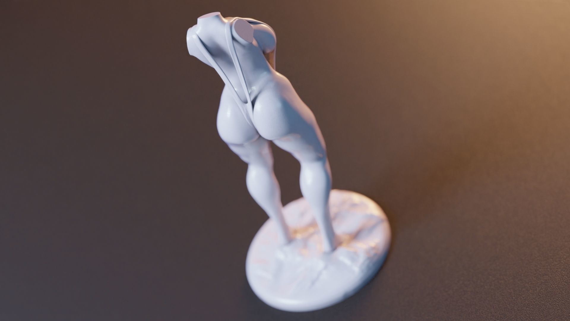 Sexy Woman Statue 11 3D print model_12