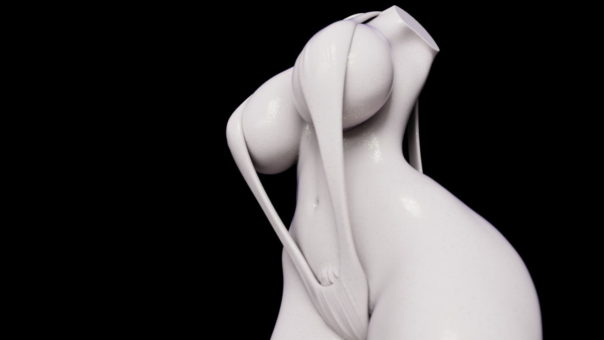 Sexy Woman Statue 11 3D print model_32
