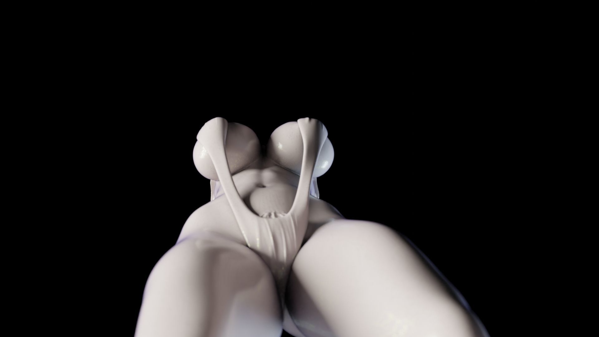 Sexy Woman Statue 11 3D print model_2