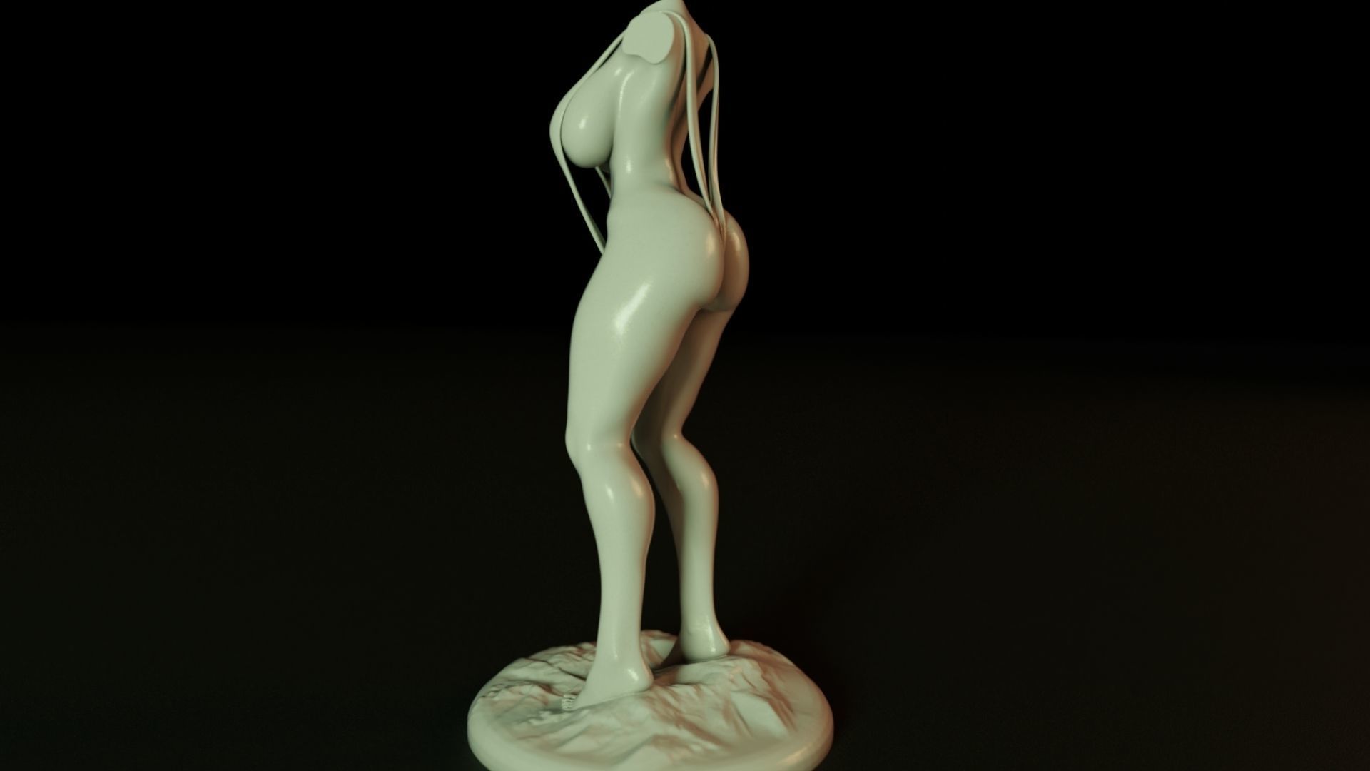 Sexy Woman Statue 11 3D print model_22