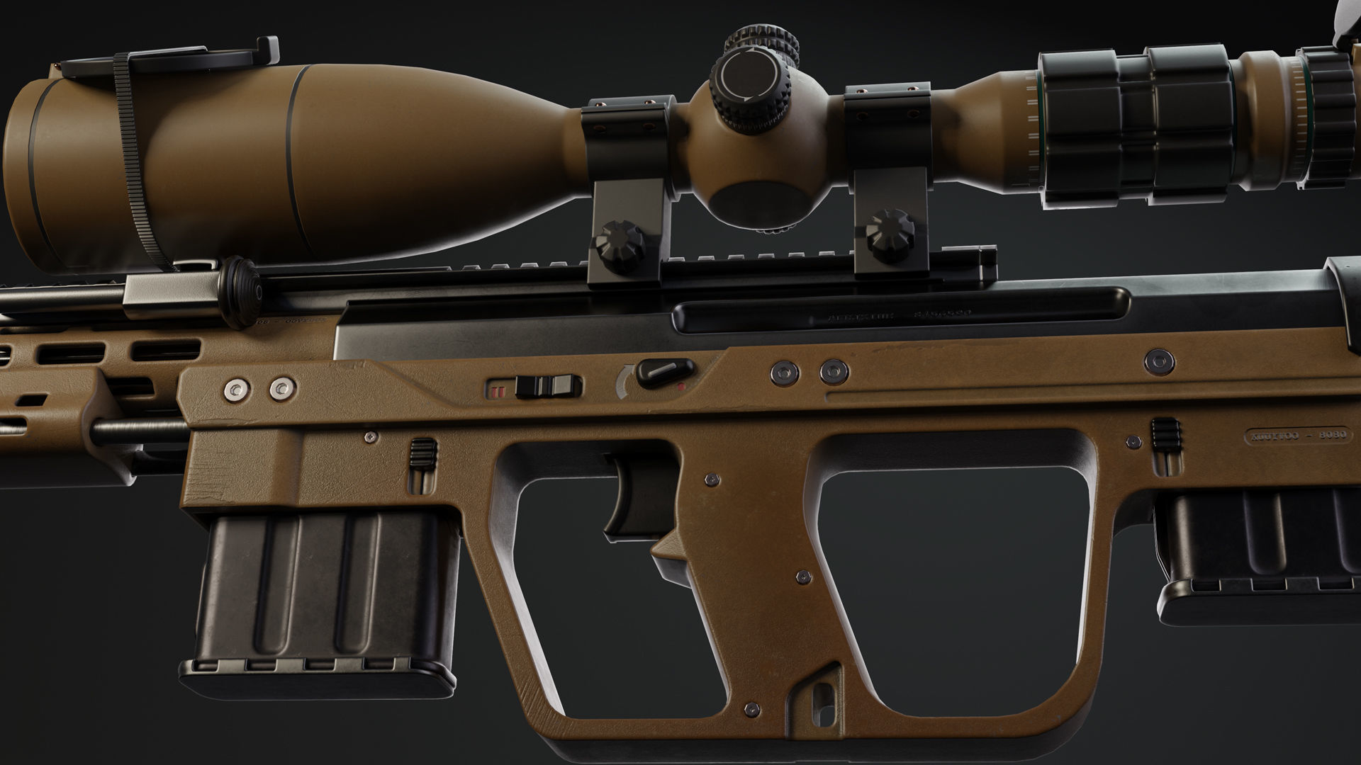 DSR 1 modified Low-poly 3D model_10