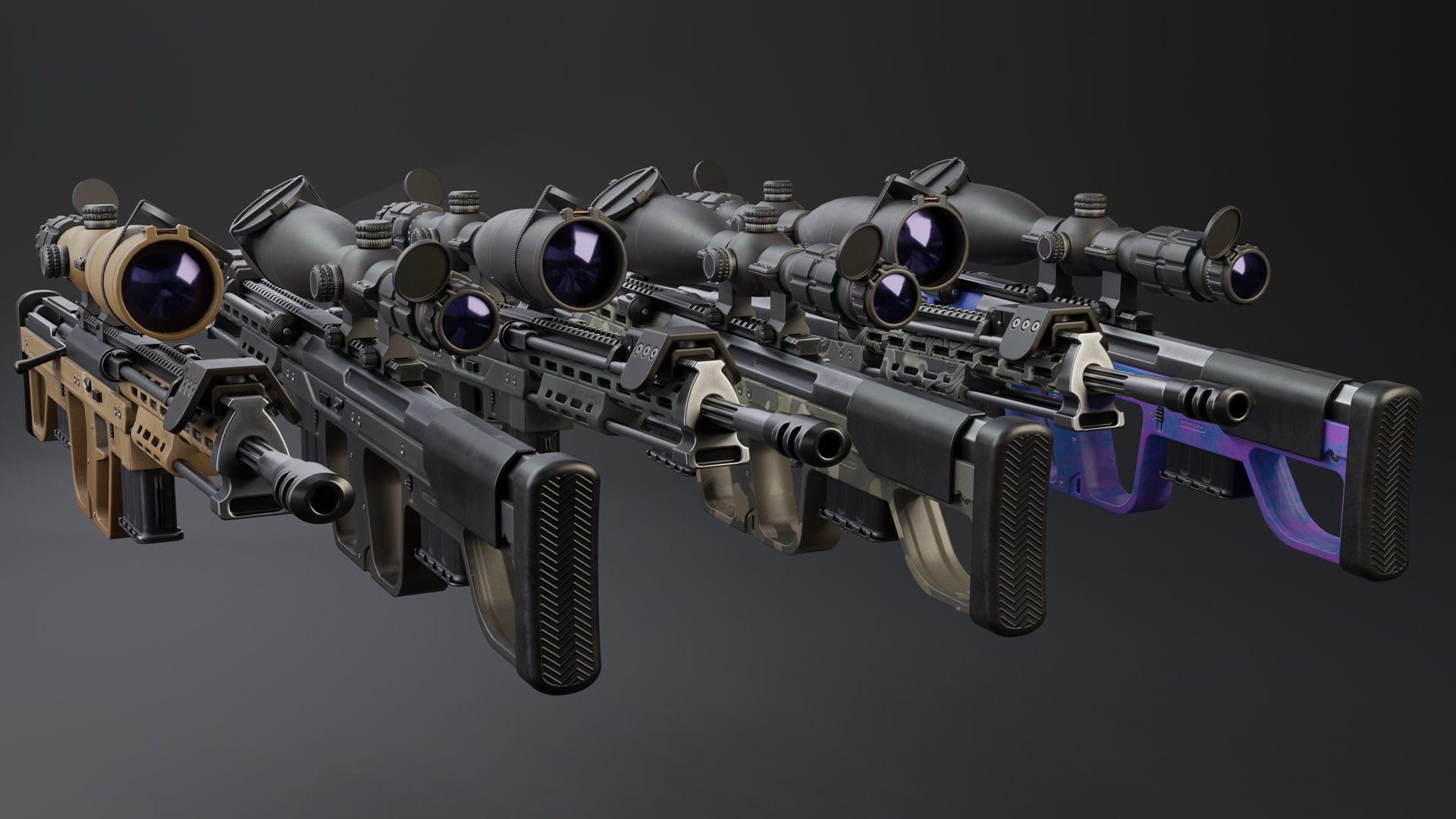 DSR 1 modified Low-poly 3D model_27