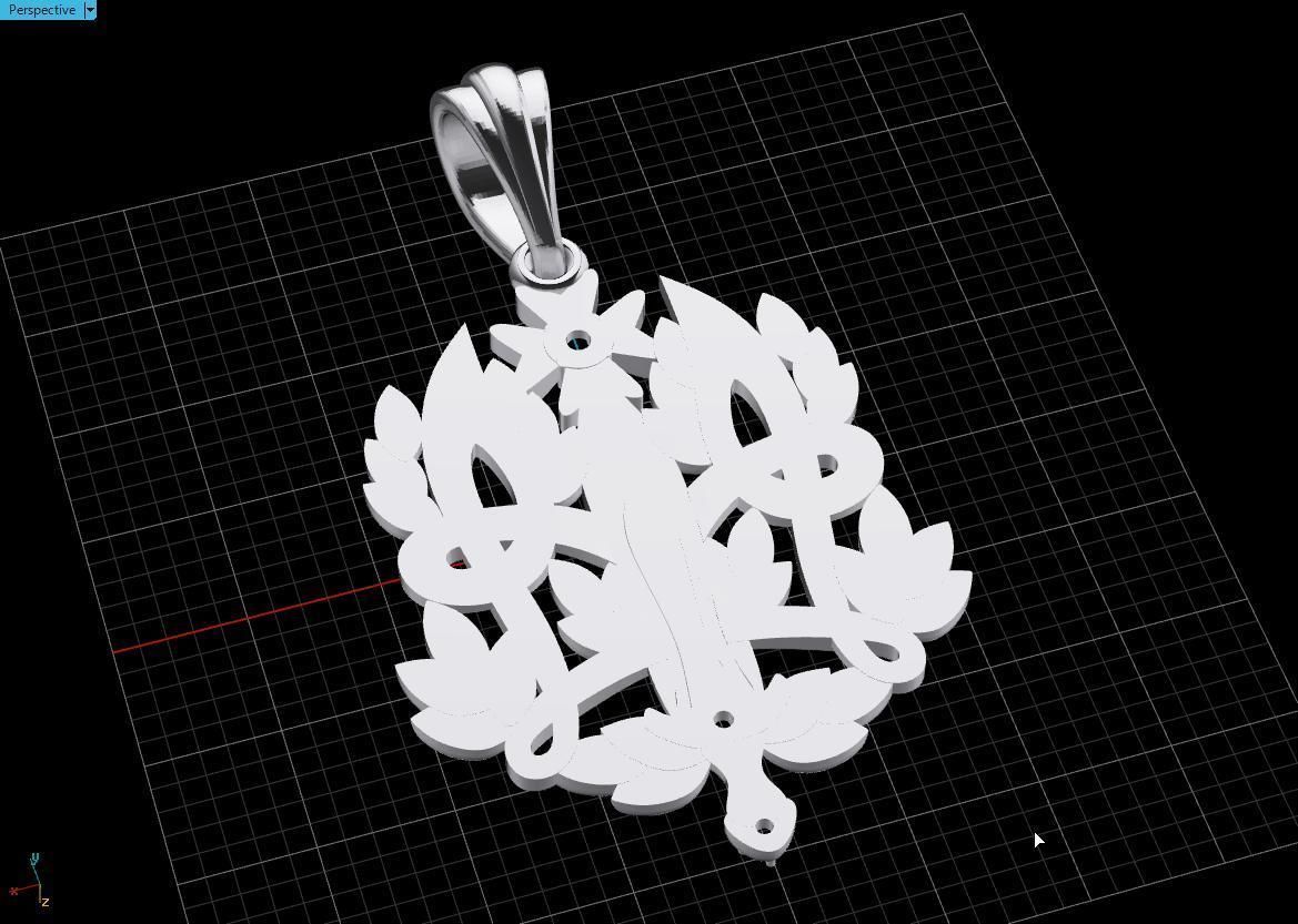 Ukrainian Trident 3D print model_5