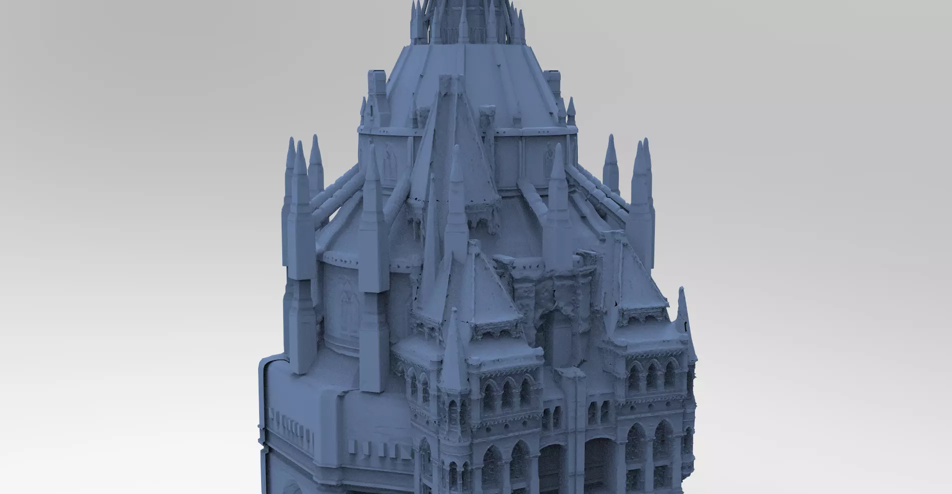 Minister for magic Grand Tower 3D model