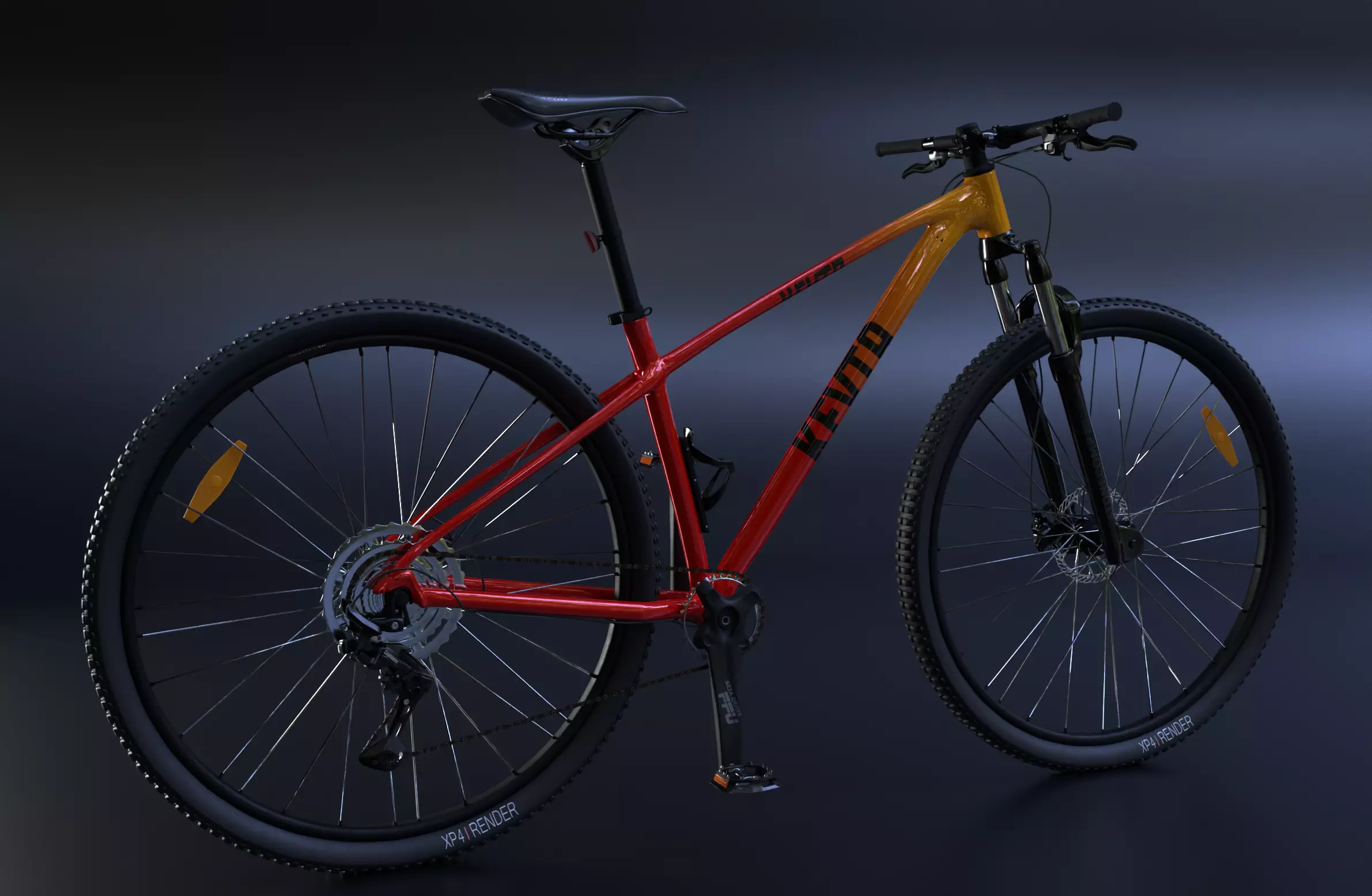 Mountain Bike 3D model