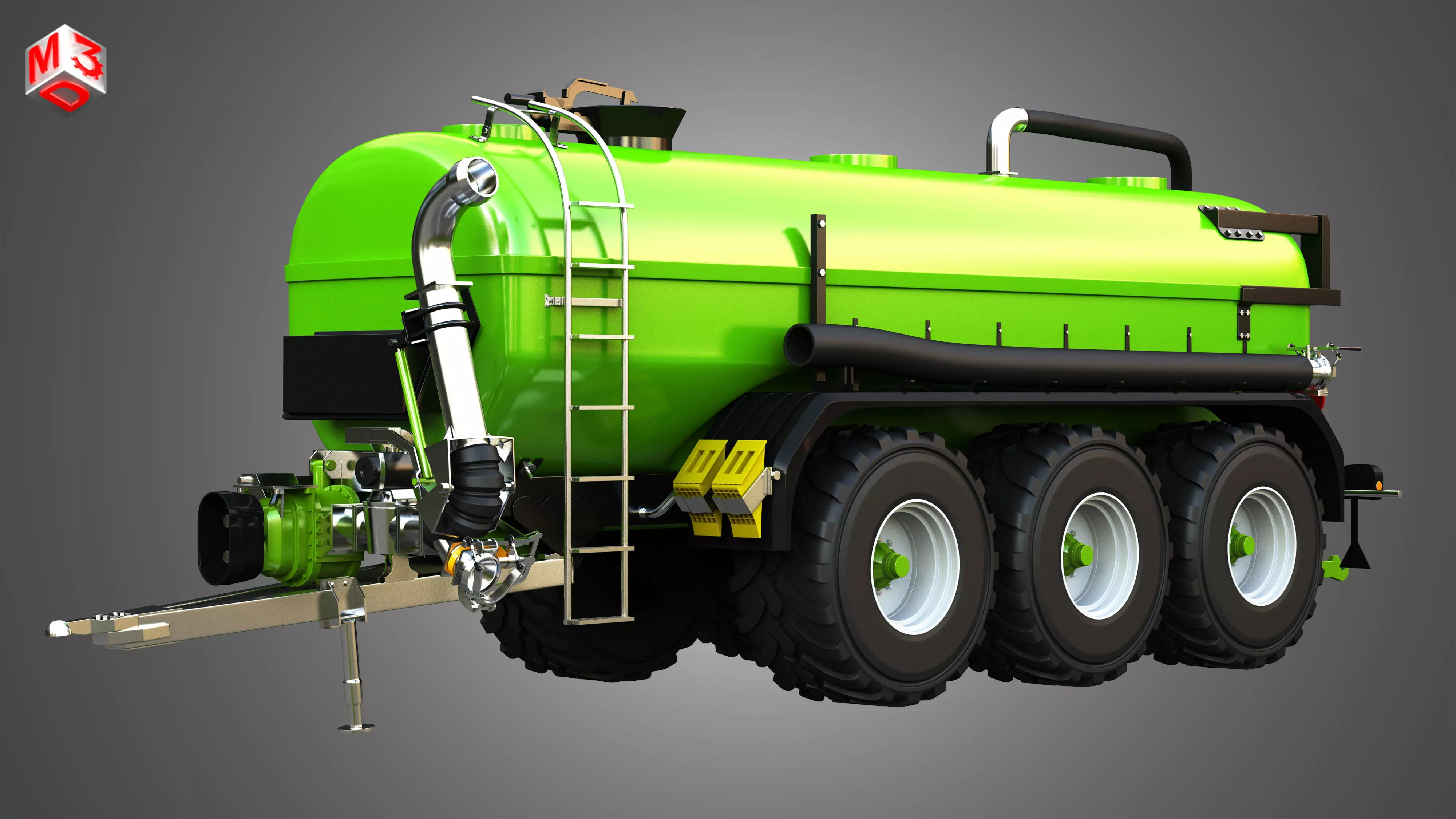 Zunhammer Trailer PRO FANT 3D model