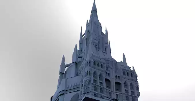 Arch Wizard Rulers Tower 1  3D model