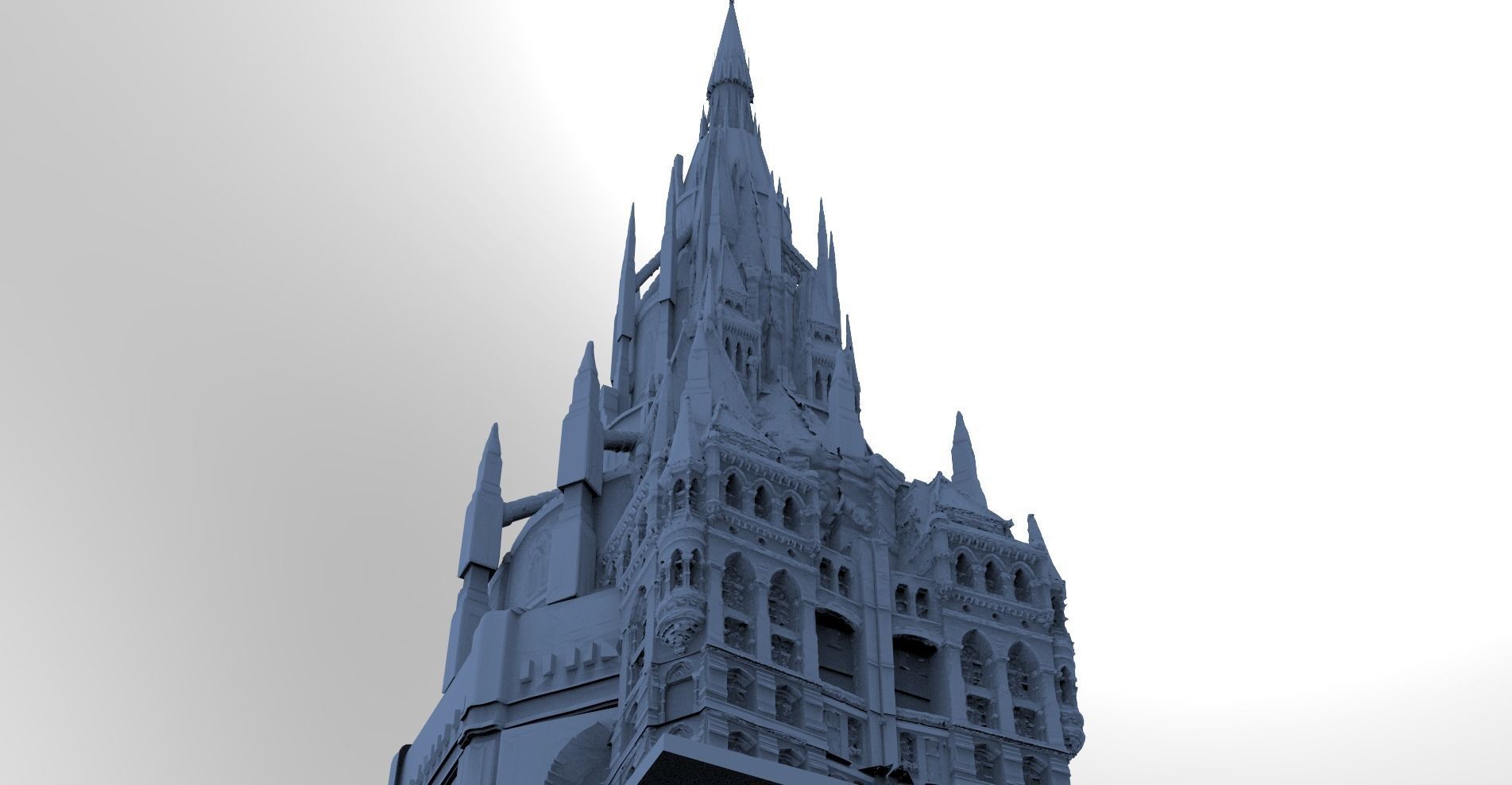 Arch Wizard Rulers Tower 1  3D model_1